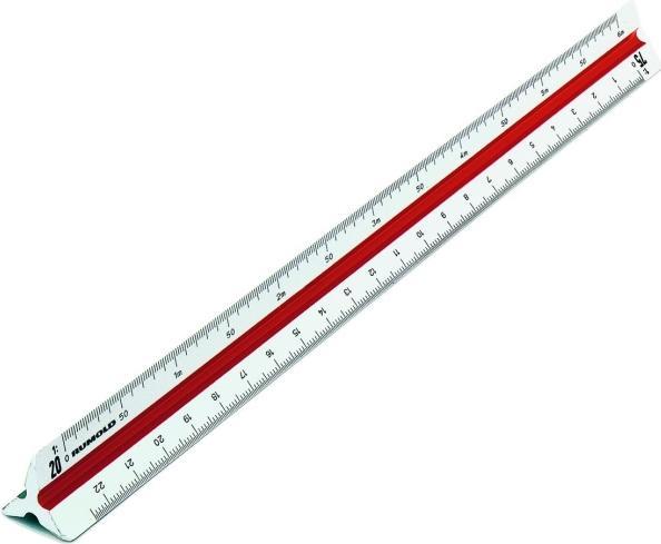 Actual product image Rumold Triangular ruler 30cm (30 cm)