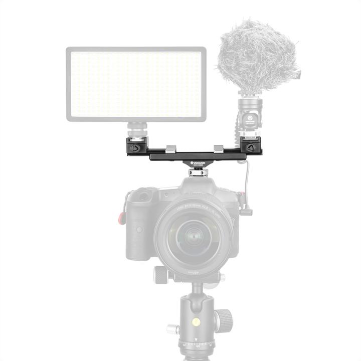 Actual product image Vanguard VEO CSMM2 Expandable Double Cold Shoe Holder (Stand adapter)