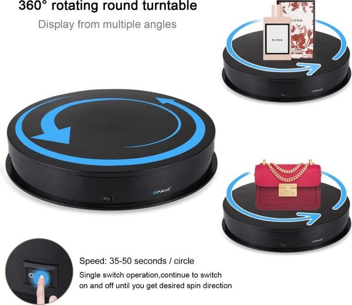 Productafbeelding Puluz 360° elektrisch draaiplateau (Andere accessoires)