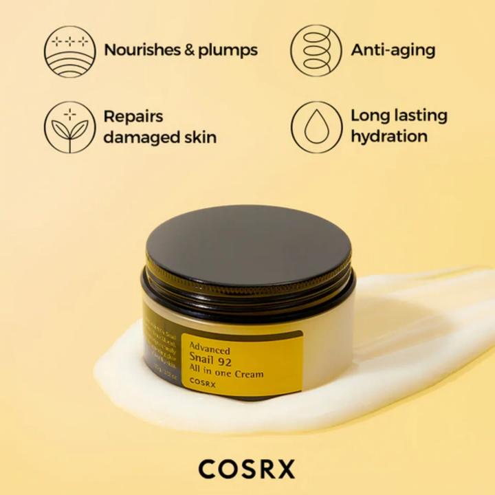 Produktbild Cosrx Advanced Snail 92 All In One Cream (100 ml, 24h Creme)