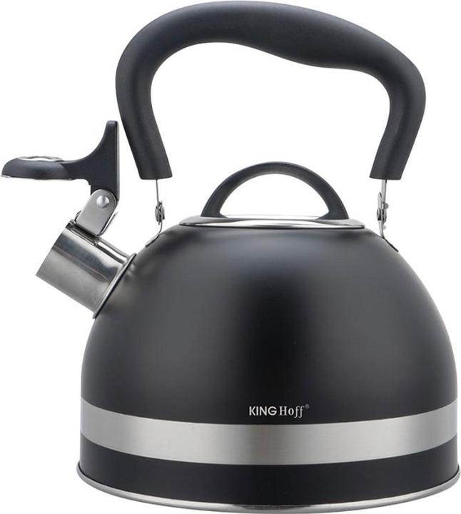 Immagine prodotto Kinghoff Wasserkessel, matt-schwarz, 1,8 l (1.80 l)
