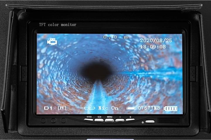 Actual product image Steinberg Endoscope Camera - 30 m - 12 LED - 7" display