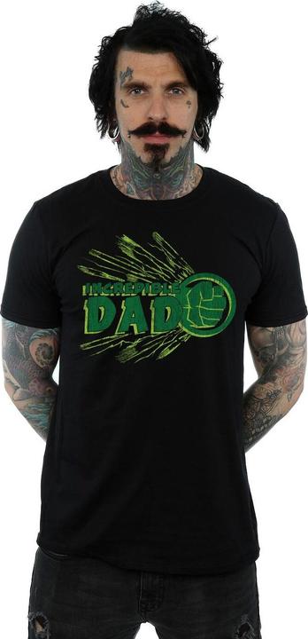 Actual product image Mens Hulk Incredible Dad T-Shirt (4XL)