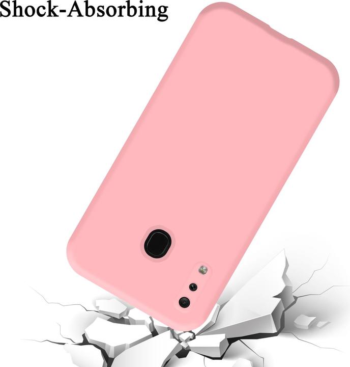 Immagine prodotto Cadorabo Copertura della cassa del silicone liquido TPU (Samsung Galaxy A20, Samsung Galaxy M10s, TCL A30)