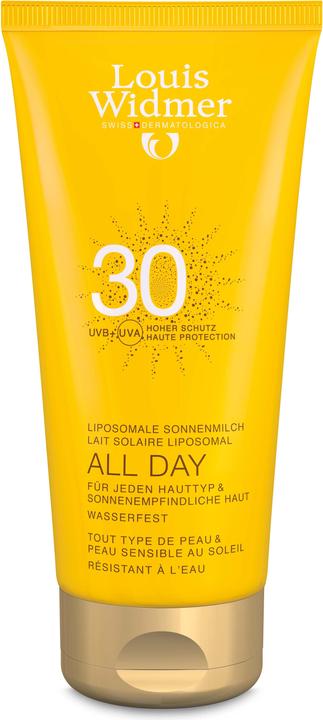 Louis Widmer All Day scented SPF 30 (Suntan lotion, SPF 30, 200 ml, 255 g)