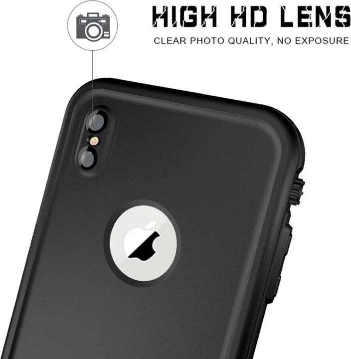 Produktbild Redpepper Apple iPhone Xs Max - IP68 Dot+ Series Wasserdichtes Outdoor Case, schwarz (Apple iPhone XS Max)