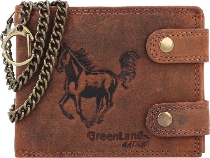 Immagine prodotto Greenland Nature Portafoglio Montenegro RFID in pelle 12 cm