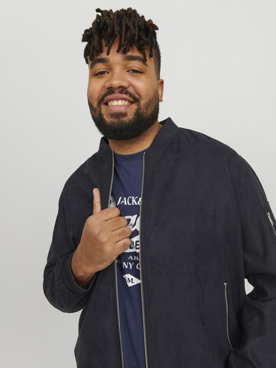 Produktbild Jack & Jones Wildlederimitat Plus Size Jacke (5XL)
