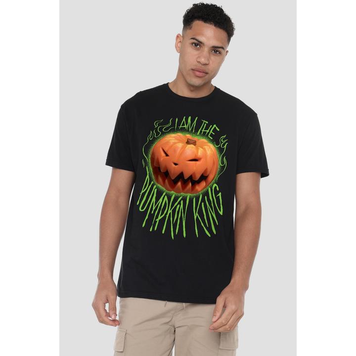Actual product image The Nightmare Before Christmas Mens I Am The Pumpkin King T-Shirt (L)