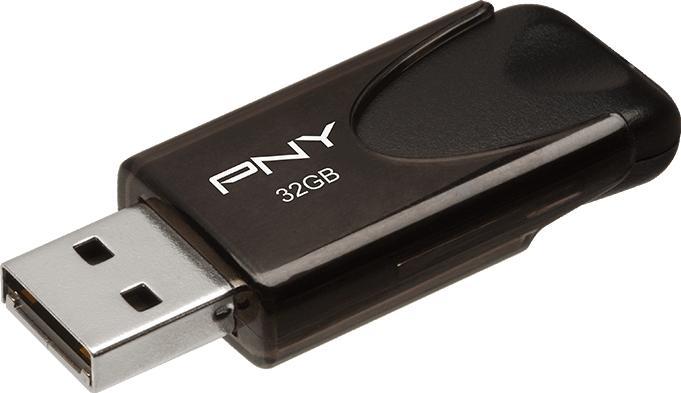 Actual product image PNY Attache 4 (2-Pack) (32 GB, USB 2.0, USB-A)