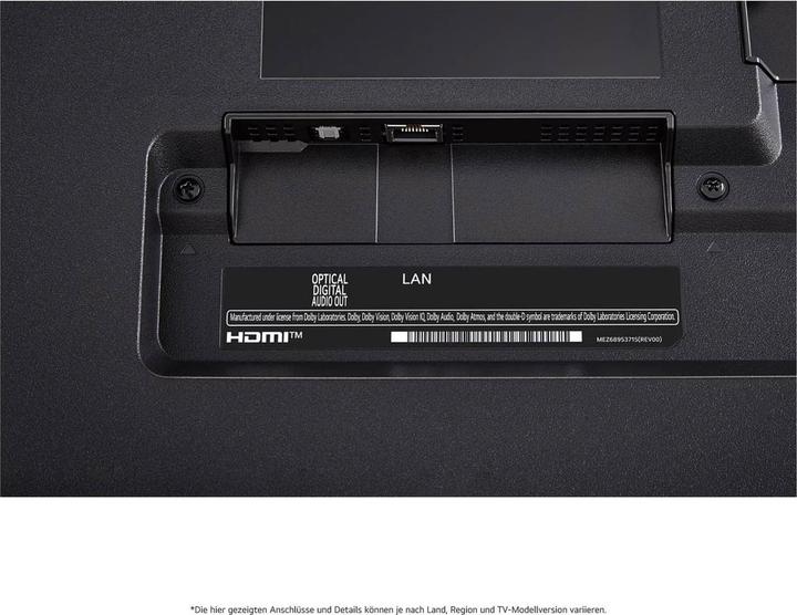 Produktbild LG 55QNED80T6A (55", QNED80, QNED, 4K, 2024)