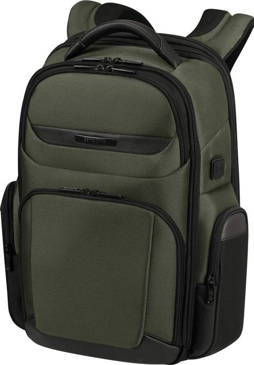Actual product image Samsonite Laptoprugzak - Pro-Dlx 6 15.6 inch Uitbreidbaar 21/26 l - Green (15.60")