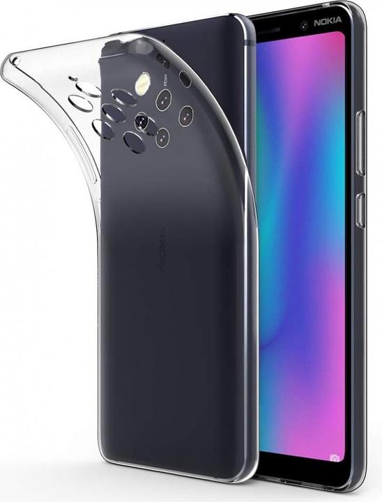 Actual product image Screenguard Nokia 9 PureView Flexible TPU Clear Case (Nokia 9 PureView)