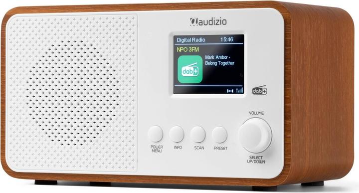 Immagine prodotto Audizio DAB+ Radio Avio Weiss, Radio Tuner: FM, DAB+ (DAB, FM, Bluetooth)