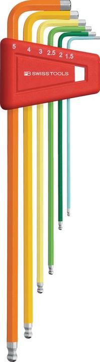 Produktbild PB Swiss Tools Innensechskantschlüssels.PB212LH-5RB