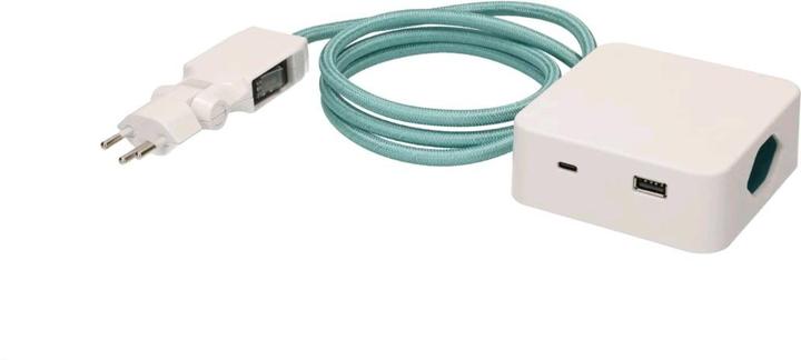 Image du produit Max Hauri maxTEX Cube (3 x, USB-A, USB-C, Type 13, 2 m)