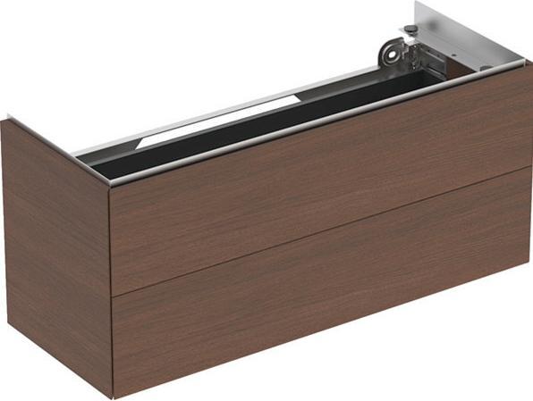 Geberit One Waschtischunterschrank, 1044x465x396mm, 2 Schubladen, wandhängend, 500386 (44.5 x 39.5 x 53 cm)