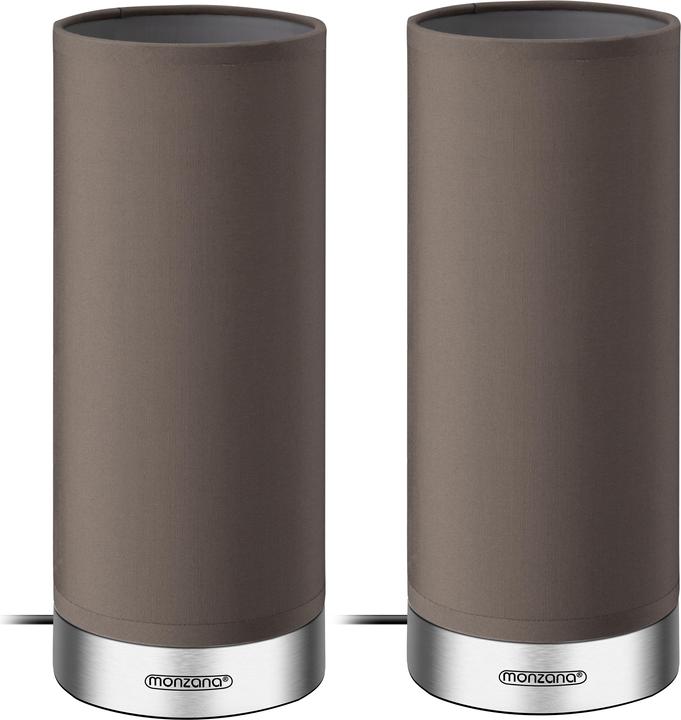 Taupe & Satin Nickel