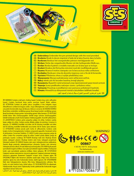 Actual product image Ses Stickset horses