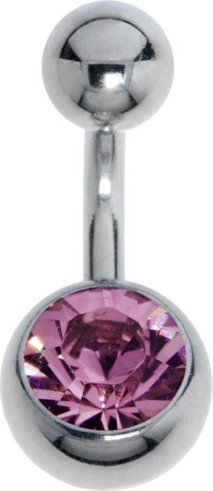 Produktbild Bijouteria Bauchpiercing (Titan, Kristall)