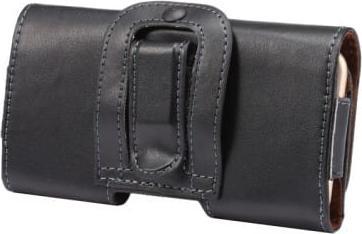 Produktbild Ueli Express Universal Echtleder Gürtel Etui Schwarz S (Apple iPhone 5s, Apple iPhone 5)