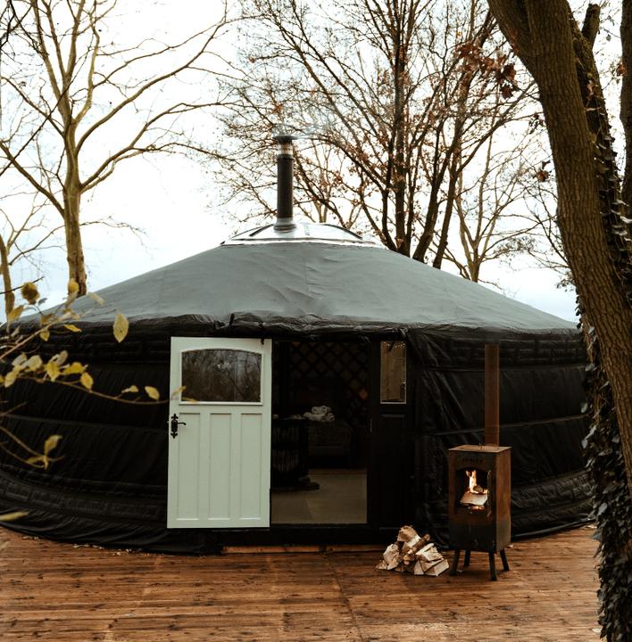Actual product image Bonfeu BonCarr QLP Roest Tuinhaard - L 35 x W 35 x H 153 cm - Cortenstaal - bruin - Tuinhaard - Terrasverwa
