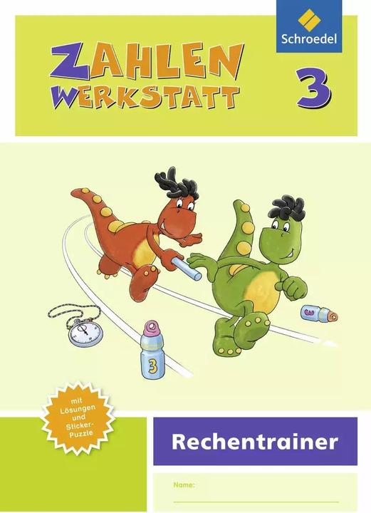 Produktbild Zahlenwerkstatt 3. Schuljahr. Rechentrainer (Deutsch, Hans-Dieter Rinkens, Jörg Franks, Thomas Rottmann, Andrea Peter-Koop, Claudia Neuburg, Kerstin Peiker, Steffen Dingemans, Gerhild Träger, Michaela Schmitz, 2016)