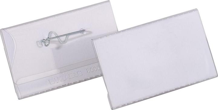 Actual product image Durable Hard foil name tags with shaft pin