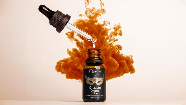 Actual product image Orgie Orgasm Drops Vibe (15 ml)