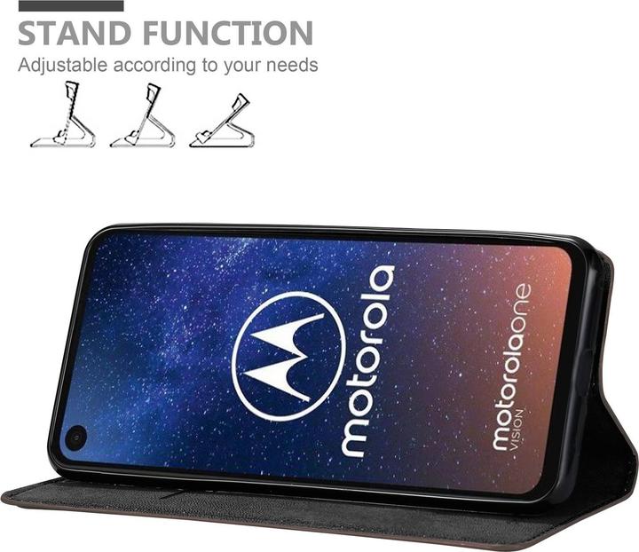 Image du produit Cadorabo Book Couverture magnétique invisible (Motorola One Vision)