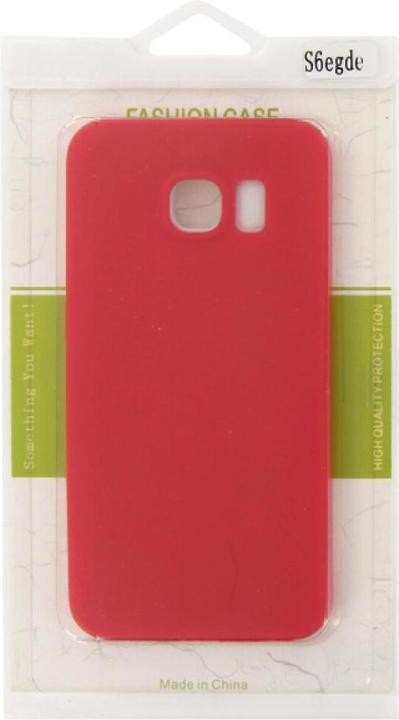 Actual product image Fashion Case Silicone Case Fashion for Samsung S6 Edge Red (Samsung Galaxy S6 Edge)