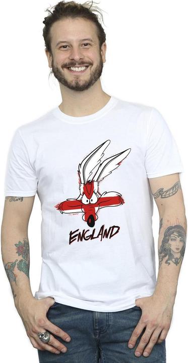 Produktbild Looney Tunes Coyote England Face TShirt (3XL)