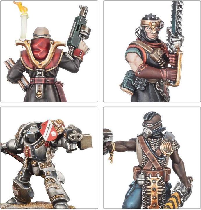 Produktbild Games Workshop Warhammer 40k - Battleforce Agents Imperiaux : Ordo Malleus (2024) (Kunststoff)