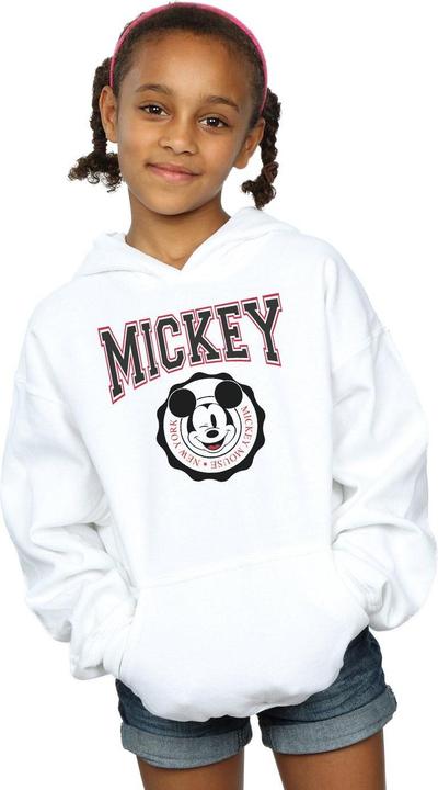 Actual product image Disney Girls Mickey Mouse New York Seal Hoodie (152, 158)