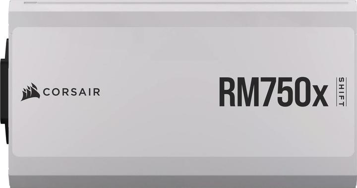 Produktbild Corsair RMx Shift White Series, RM750x Shift White, 750 Watt, 80 PLUS GOLD Certified, Fully Modular Power Su (750 W)