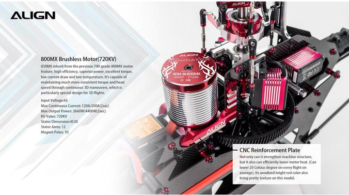 Produktbild Align Helikopter T-Rex 650X Dominator F3C Super Combo, Microbeast