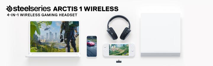 Produktbild SteelSeries Arctis 1 Wireless (Kabellos)