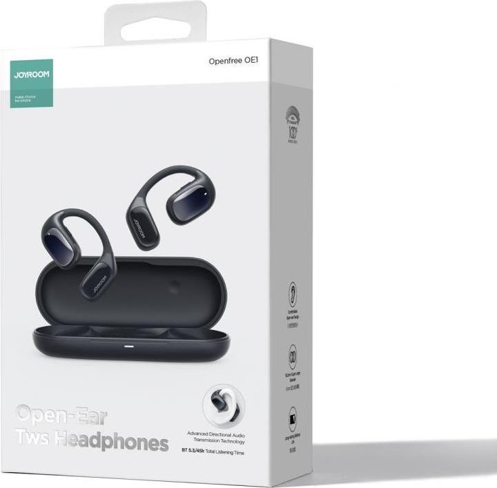 Produktbild Joyroom Openfree JR-OE1 kabellose On-Ear-Kopfhörer – dunkelblau (18 h, Kabellos)