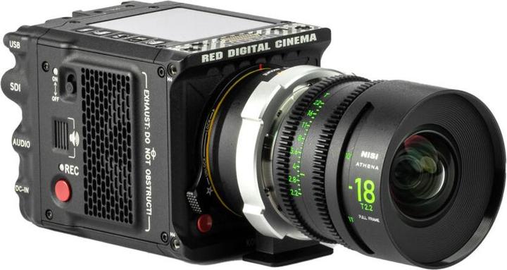Immagine prodotto Nisi Kit di obiettivi cinema full frame ATHENA PRIME - 18 mm T2.2, 40 mm T1.9, 135 mm T2.2 + custodia (L-mount, Full-frame)