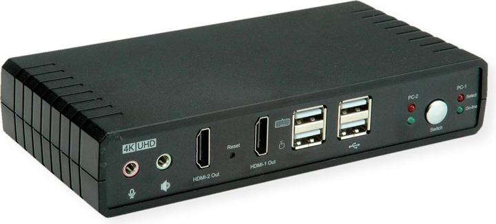 Roline Kvm Switch Dual Head 1u-2pcs