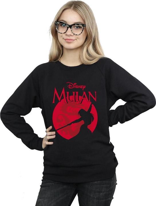 Immagine prodotto Disney Mulan Dragon Silhouette Felpa Donna (L)