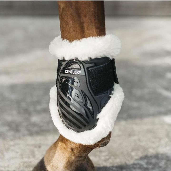 Produktbild Kentucky Horsewear Streichkappen Vegan Lamfell young Horse