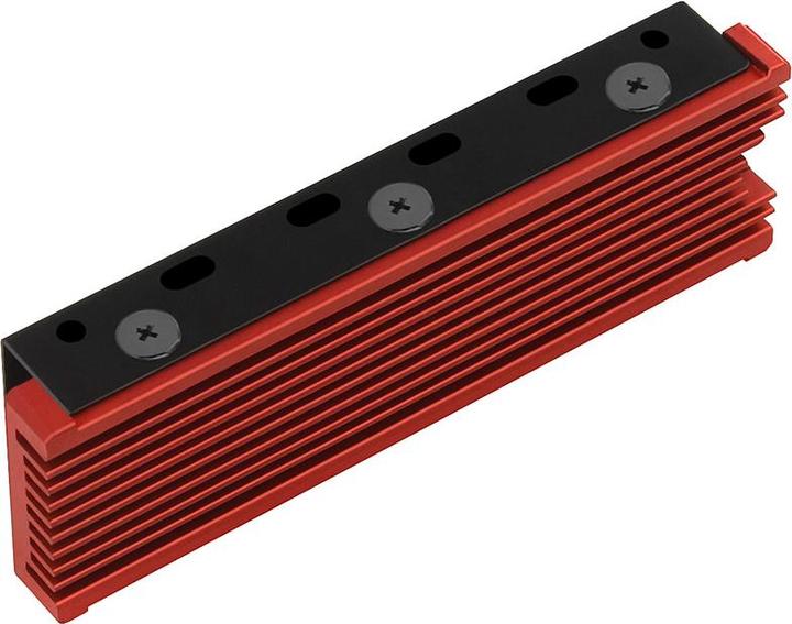 Actual product image Axagon CLR-M2 passive M.2 SSD heatsink - 2280, aluminum