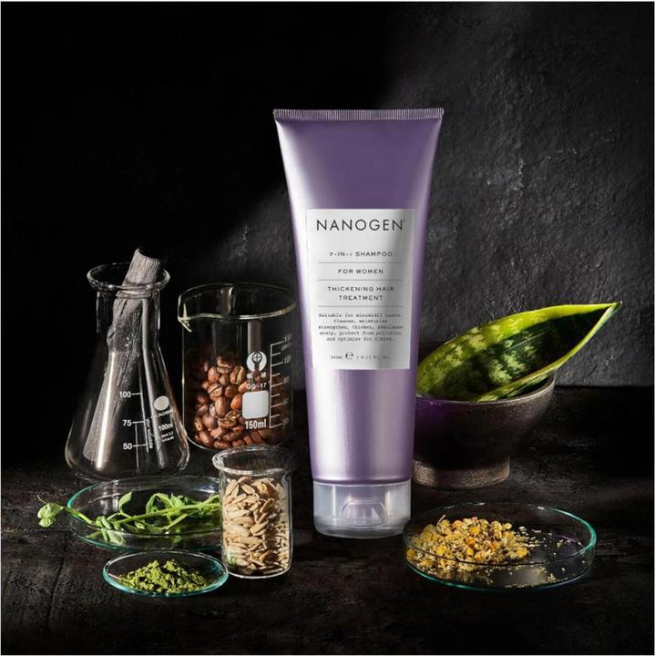 Immagine prodotto Nanogen 7 in 1 Shampoo trattamento ispessimento dei capelli (240 ml, Shampoo liquido)