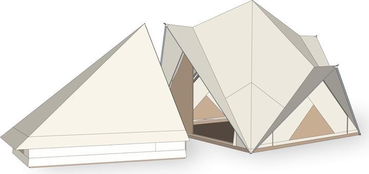 Actual product image Nordisk Midgard Annex Large (Inflatable tent, 5.30 kg, 2 persons)