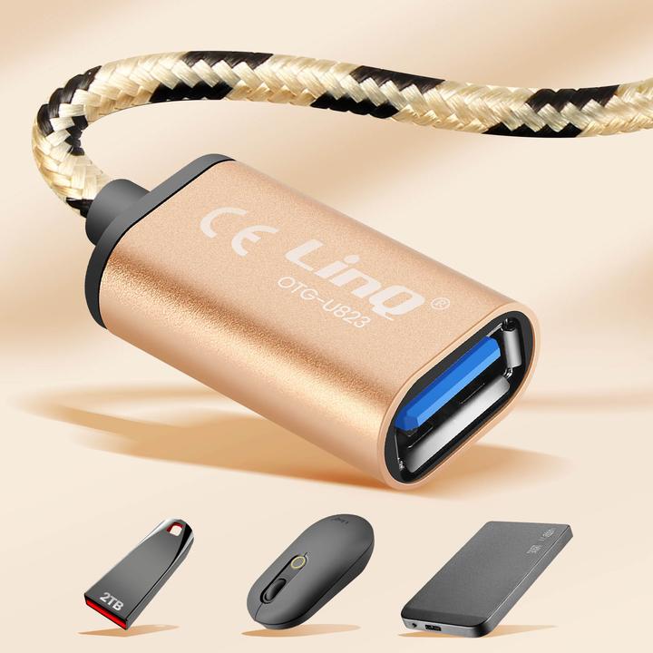 Immagine prodotto LinQ Cavo adattatore OTG-U823 (USB tipo C, USB)