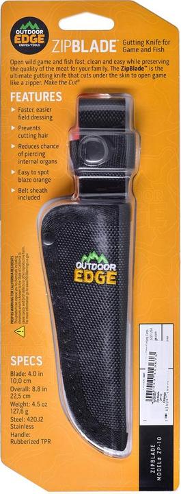 Actual product image Outdoor Edge Zip Blade (10 cm)