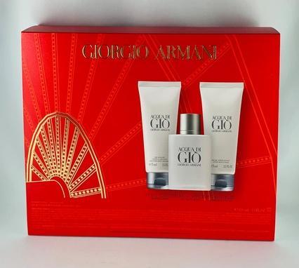 Giorgio Armani Set Acqua di Gio Homme Eau de Toilette 100ml+Shower Gel 75ml+Balm 75ml (Parfum set)