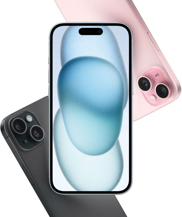 Produktbild Apple iPhone 15 Plus (128 GB, Blue, 6.70", SIM + eSIM, 48 Mpx, 5G)