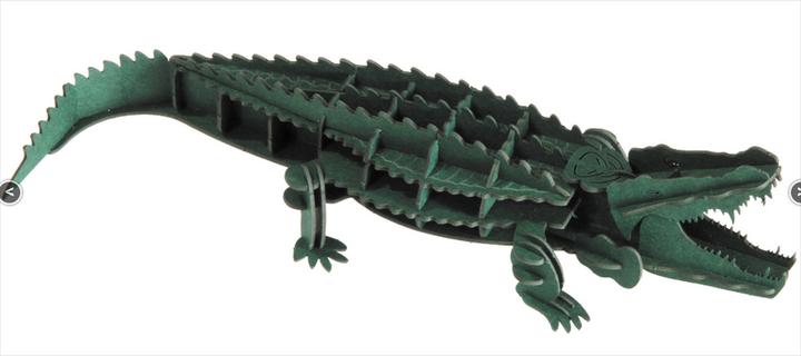 Produktbild Fridolin 3-D Papiermodell "Krokodil"